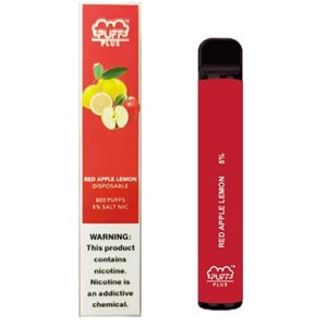 Puff Plus RED APPLE LEMON (Красное яблоко с лимоном)