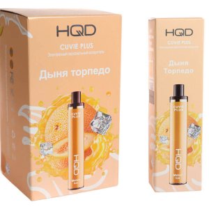 HQD Cuvie plus Melon ice / Дыня торпеда