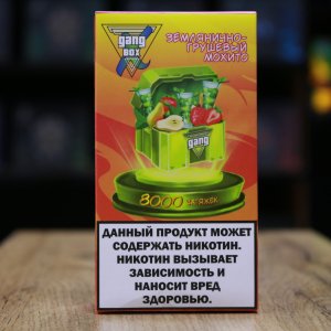 GANG XBOX 8000 затяжек Землянично-Грушевый Махито