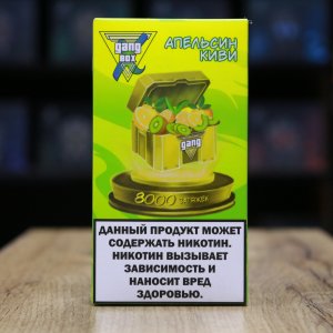 GANG XBOX 8000 затяжек Малина Яблоко Мята