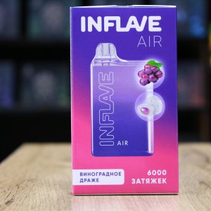 INFLAVE AIR 6000 затяжек Виноградное Драже