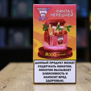 GANG XBOX 8000 затяжек Фанта с Черешней