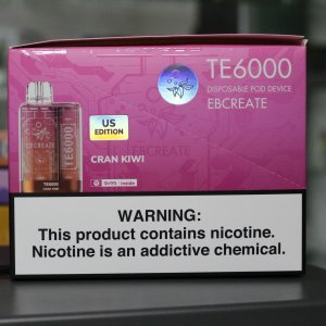 ELF BAR TE6000 Cran Kiwi / Клюква Киви