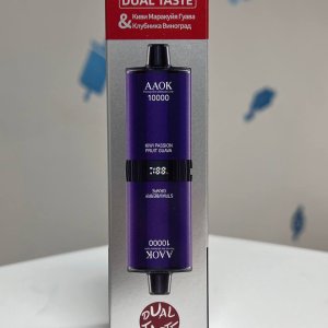 Электронная сигарета AAOK 20000тяг 2в1 Киви Маракуйя Гуава и Клубника Виноград