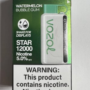 VOZOL STAR 12000 затяжек Watermelon Bubble Gum